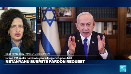 Israel’s Netanyahu seeks pardon to end corruption trial