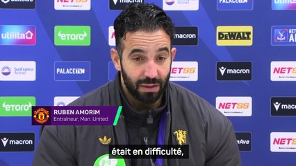 Amorim révèle son discours à la mi-temps : "Il fallait être plus réactifs"