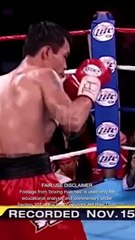 LIGHTNING FAST! Manny Pacquiao COUNTERS Barrera!