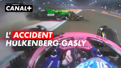 Nico Hülkenberg provoque un accident avec Pierre Gasly - Grand Prix du Qatar - F1