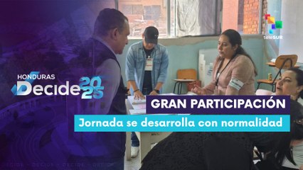 Registran altas afluencias en comicios generales de Honduras