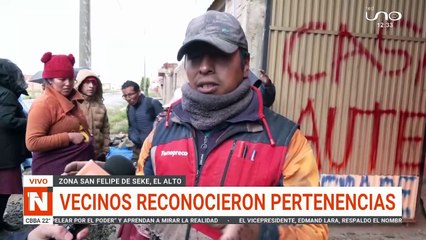 VICTIMAS RECONOCEN OBJETOS ROBADOS
