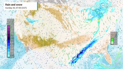 Snow Lingers in the Midwest as a New Storm Organizes Over the Plains