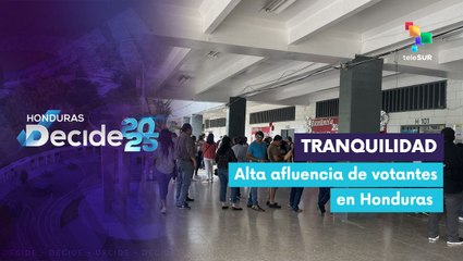 Transcurren con total normalidad elecciones generales de Honduras
