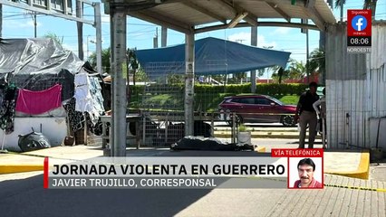 Violencia se recrudece en Guerrero con múltiples incidentes en distintas zonas del estado