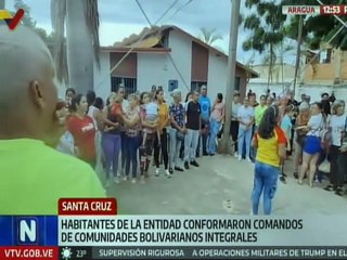 Aragua | Pueblo organizado de Santa Cruz realiza asambleas para conformar los CCBI
