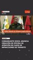 comandante Sokol anuncia creación de oficina de atención de casos de infracciones de Tránsito