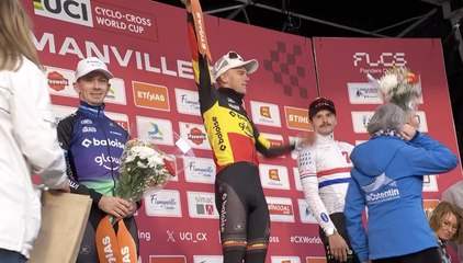 Cyclo-cross - Coupe du monde UCI Flamanville 2025 - Thibau Nys de nouveau vainqueur... en attendant Mathieu van der Poel !