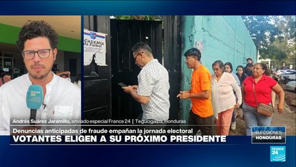 Informe desde Tegucigalpa: denuncias anticipadas de fraude en primera vuelta presidencial