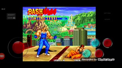 Fatal Fury 3 Franco Bash vs Hon Fu fala de vitória do Franco Bash em português parte 2