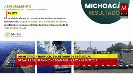 Harfuch y Gabinete de Seguridad informan avances del Plan Michoacán