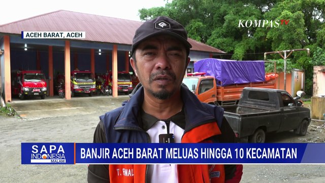 Banjir Aceh Barat Makin Meluas ke 10 Kecamatan, Korban Butuh Tenda Pengungsian-Makanan