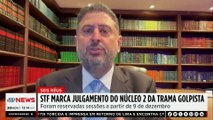 8 de Janeiro: STF marca julgamento do Núcleo 2 da trama golpista; D’Urso analisa