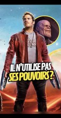 Pourquoi Quill n’utilise pas ses pouvoirs ? #starlord #marvel #mcu #onregardequoi #thanos