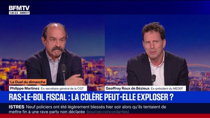 Geoffroy Roux de Bézieux, ex-président du Medef, estime qu'il y a un problème de "consentement à l'impôt"