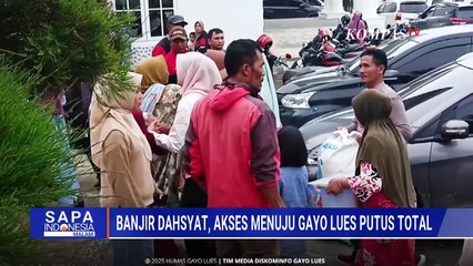 Banjir Dahsyat Lumpuhkan 95% Area Gayo Lues: Stok Logistik Tinggal 2 Hari, Ribuan Warga Mengungsi