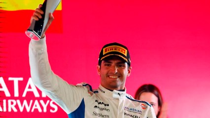 Carlos Sainz Jr. consigue su segundo podio con Williams en el GP de Qatar