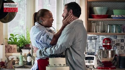 Queen Latifah Reveals the Gift Adam Sandler Bought Her After ‘Hustle’ Premiere | THR News