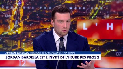 Jordan Bardella : «La France a été méprisée depuis 10 ans par Emmanuel Macron»