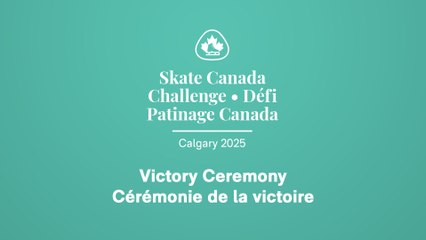 2025-2026 Skate Canada Challenge - Junior Dance Victory Ceremony