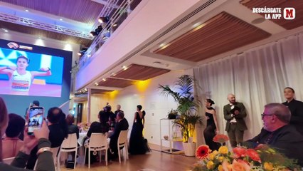 María Pérez recibe el premio a 'Mejor Atleta del Año' en la categoría 'Fuera del Estadio'