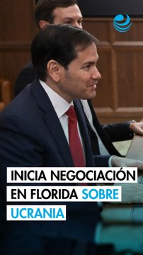 Funcionarios de EU comienzan en Florida las negociaciones sobre Ucrania