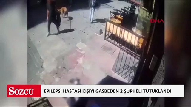 Beyoğlu'nda epilepsi hastası kişiyi gasbeden 2 şüpheli tutuklandı