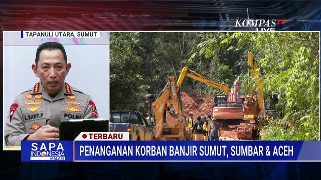 Atas Arahan Presiden, Kapolri Perintahkan Polisi Masuk Daerah Terisolasi Banjir & Longsor Sumatera