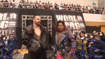 David Finlay & Hiromu Takahashi vs. Ren Narita & SANADA - World Tag League 2025 Block B Match: NJPW World Tag League 2025 Day 8 (11/30/2025)