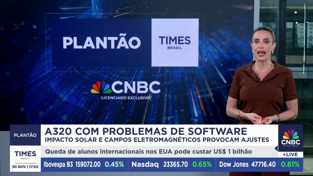 Airbus normaliza frota A320 e Trump acelera escolha do Fed | PLANTÃO
