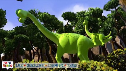 Dinosaur Songs - Brachiosaurus - Tyrannosaurus (T-Rex)