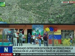 Autoridades y Poder Popular entregaron comedor estudiantil en Escuela Técnica Luis María Rivas Dávila