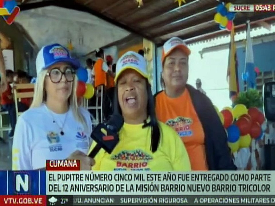 Más de 18 mil pupitres restaurados en Sucre con el plan "Mi Pupitre Comunal"