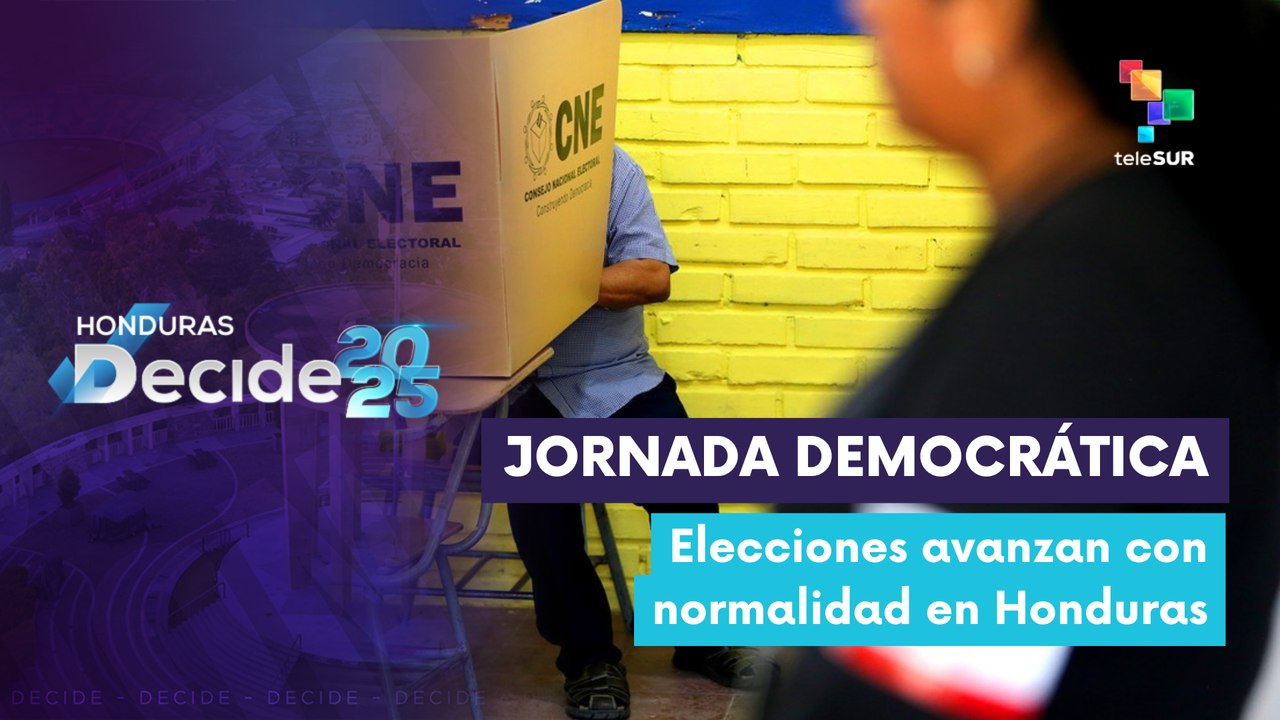 Pueblo hondureño ejerce su soberanía con masiva participación