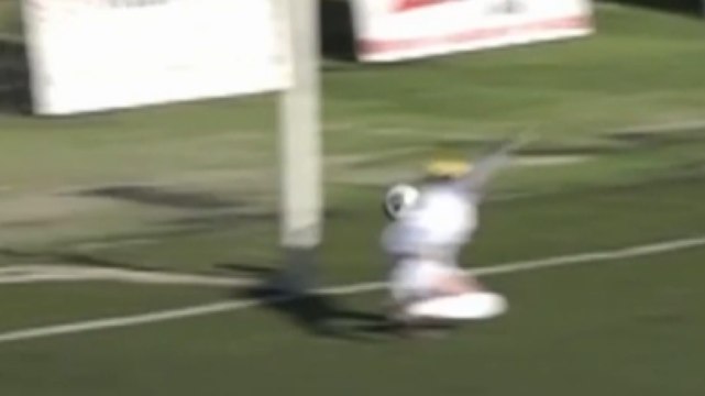 Incredibile in Serie D! La palla sembra passare dall'esterno della rete, ma per l'arbitro è gol!