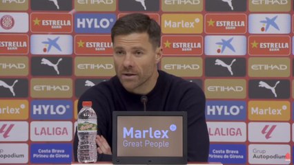 Xabi Alonso, rueda de prensa completa tras el Girona 1 - Real Madrid 1