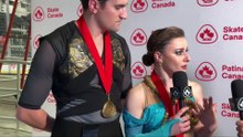 2025-2026 Skate Canada Challenge - Senior Dance Champions Interview
