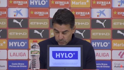 Míchel Sánchez, rueda de prensa completa tras el Girona 1 - Real Madrid 1