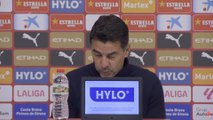 Míchel Sánchez, rueda de prensa completa tras el Girona 1 - Real Madrid 1