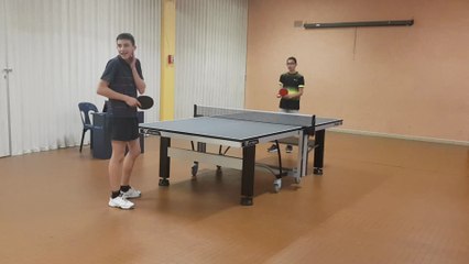 Championnats de Tennis de Table à Montigny le 07/11/25 - Phase 1 - Nogent 2 vs Montigny AJP