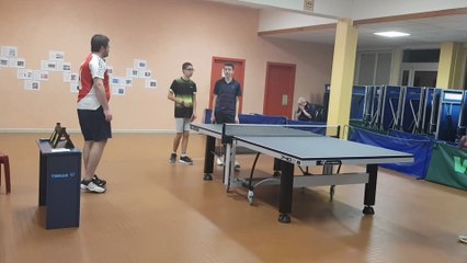 Championnats de Tennis de Table à Montigny le 07/11/25 - Phase 1 - Nogent 2 vs Montigny AJP