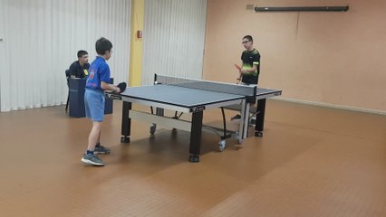 Championnats de Tennis de Table à Montigny le 07/11/25 - Phase 1 - Nogent 2 vs Montigny AJP