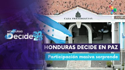 Jornada electoral con éxito y respaldo masivo en Honduras
