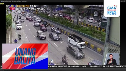 Lagay ng trapiko ngayong December 1, 2025 | Unang Balita