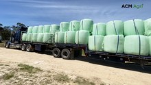 Two B-double loads of silage donated to farmers by East Gippsland Water