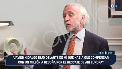 Koldo: "Javier Hidalgo dijo delante de mí que había que compensar con un millón a Begoña por el rescate de Air Europa"