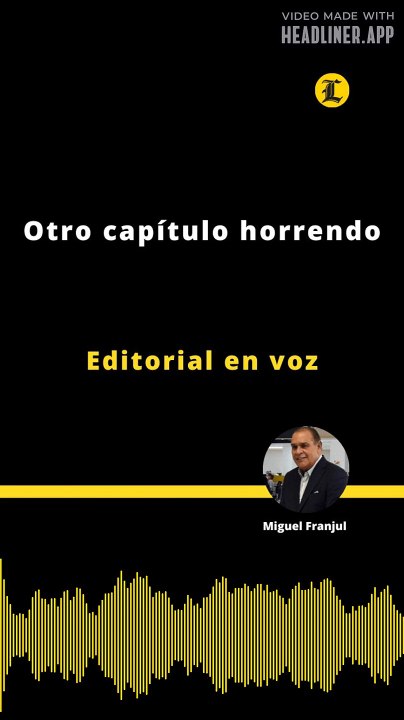 Editorial | Otro capítulo horrendo