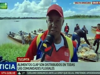 Delta Amacuro | 1.700 sugeridos CLAP son distribuidos en las comunidades indígenas del pueblo Warao