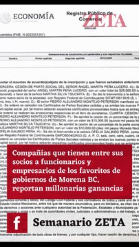 Acaparan funcionarios y socios contratos en BC