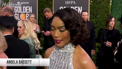 Angela Bassett Says Golden Globes Win For 'Black Panther: Wakanda Forever' Would Be A Tribute To Chadwick Boseman | Golden Globes 2023